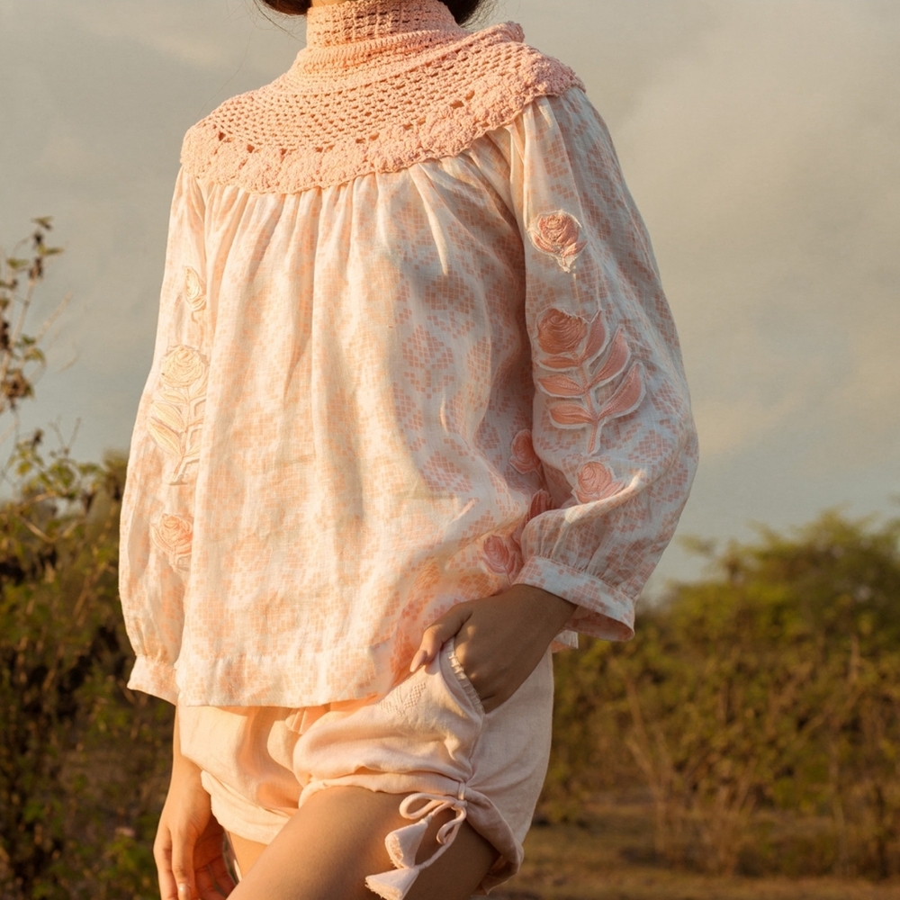 Innika choo Peach bloomers shorts